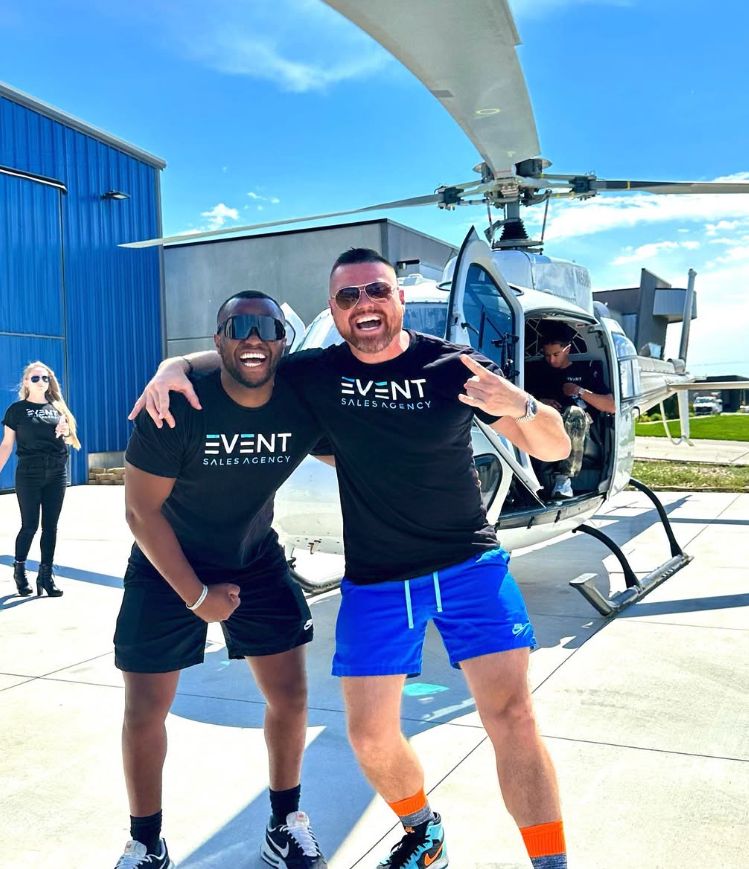 Event Sales Agency team at a live event