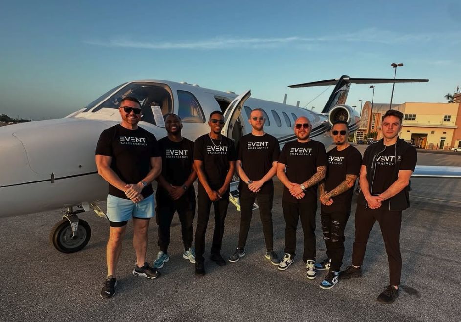 Event Sales Agency team at a live event